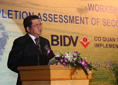 ກອງປະຊຸມຕີລາຄາ ສິ້ນສຸດໂຄງການການ ເງິນຊົນນະບົດ 3